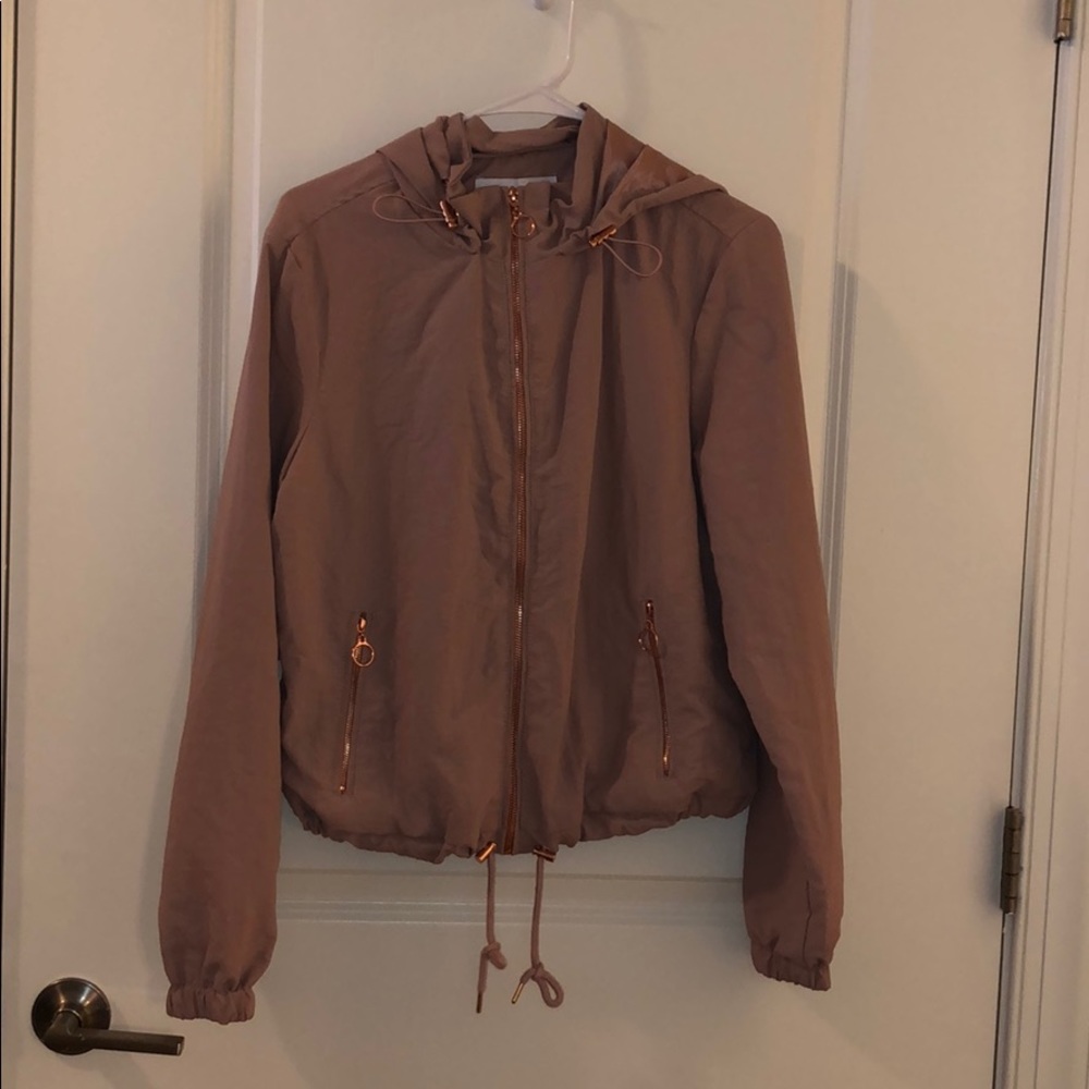 Blush Windbreaker